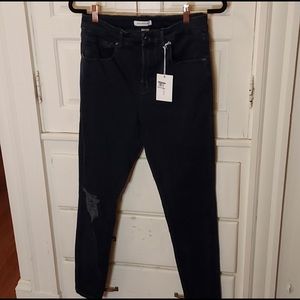 Good American Good Legs Distressed Skinny Jeans NWT